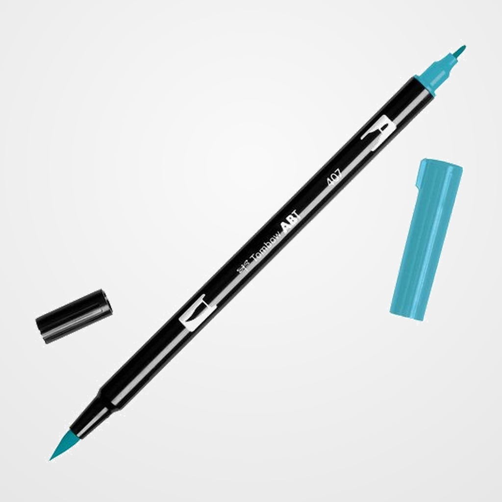 ROTULADOR TOMBOW DOBLE PUNTA PINCEL TIKI TEAL
