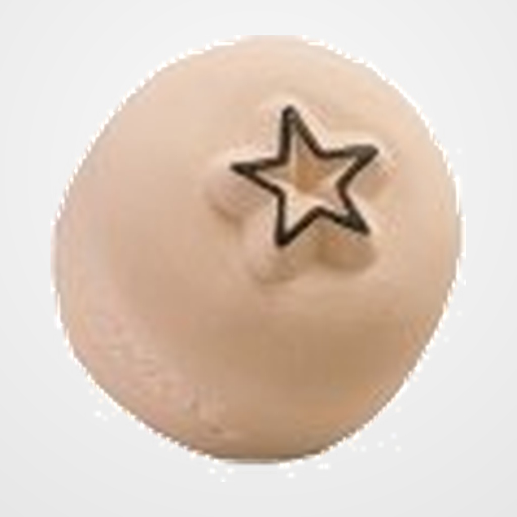 SELLO DE PIEDRA LADOT PARA TINTA DE TATTOS ESTRELLA PEQUEÑO