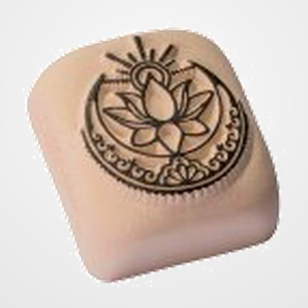 SELLO DE PIEDRA LADOT PARA TINTA DE TATTOS LOTUS GRANDE (L9)