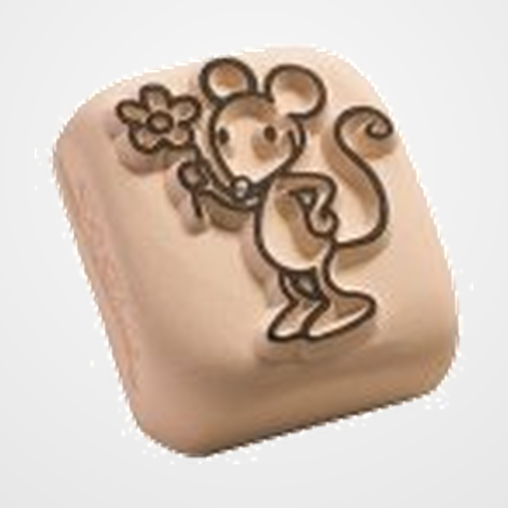 SELLO DE PIEDRA LADOT PARA TINTA DE TATTOS RATON GRANDE (L17)