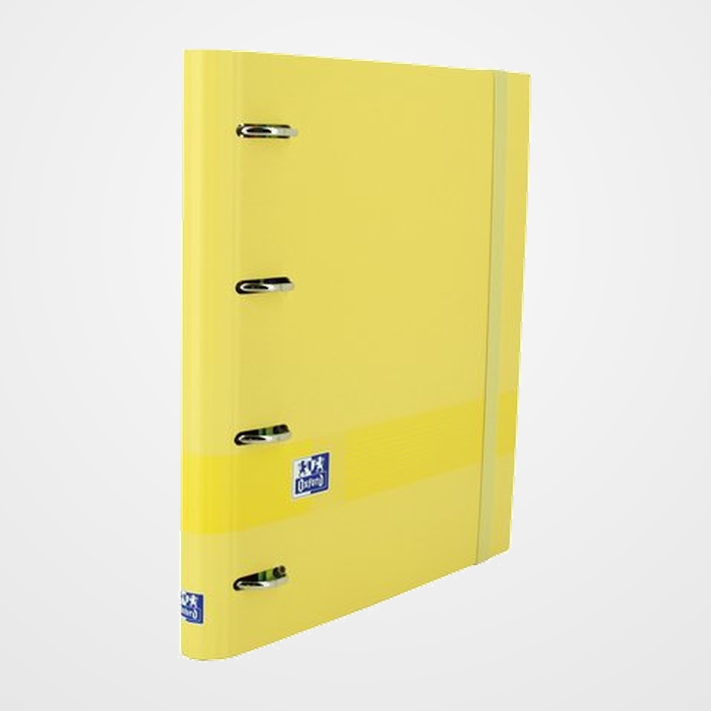 CARPEBLOC OXFORD SCHOOL EUROPEANBINDER OXFORD&YOU A4+ 4 an.MIXTAS 35mm con RECAMBIO 100 hj. CUADRIC.5x5 BANANA