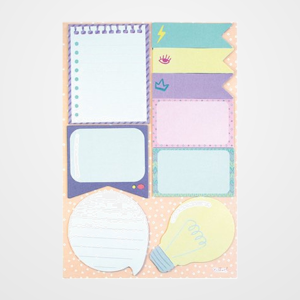 SET NOTAS ENGOMADAS TRENDY TALKUAL