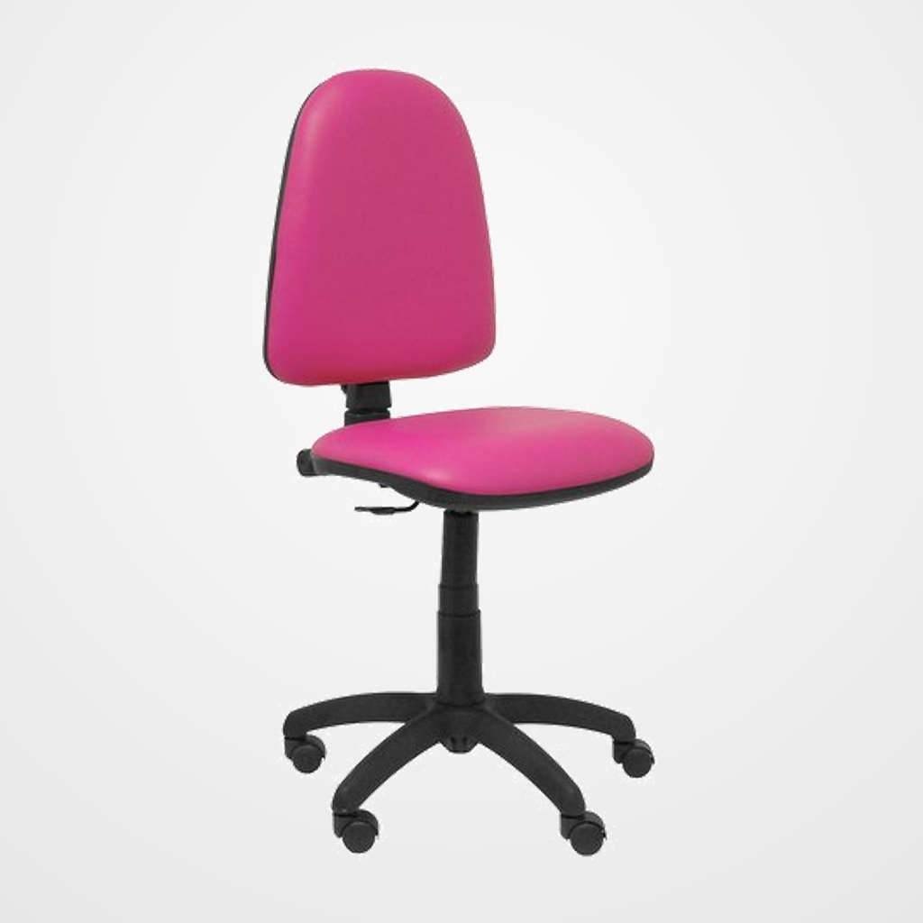 SILLA PIQUERAS Y CRESPO AYNA MECANISMO CONTACTO PERMANENTE REGULACION DE PROFUNDIDAD ASIENTO Y RESPALDO TAPIZADO SIMILPIEL ROSA