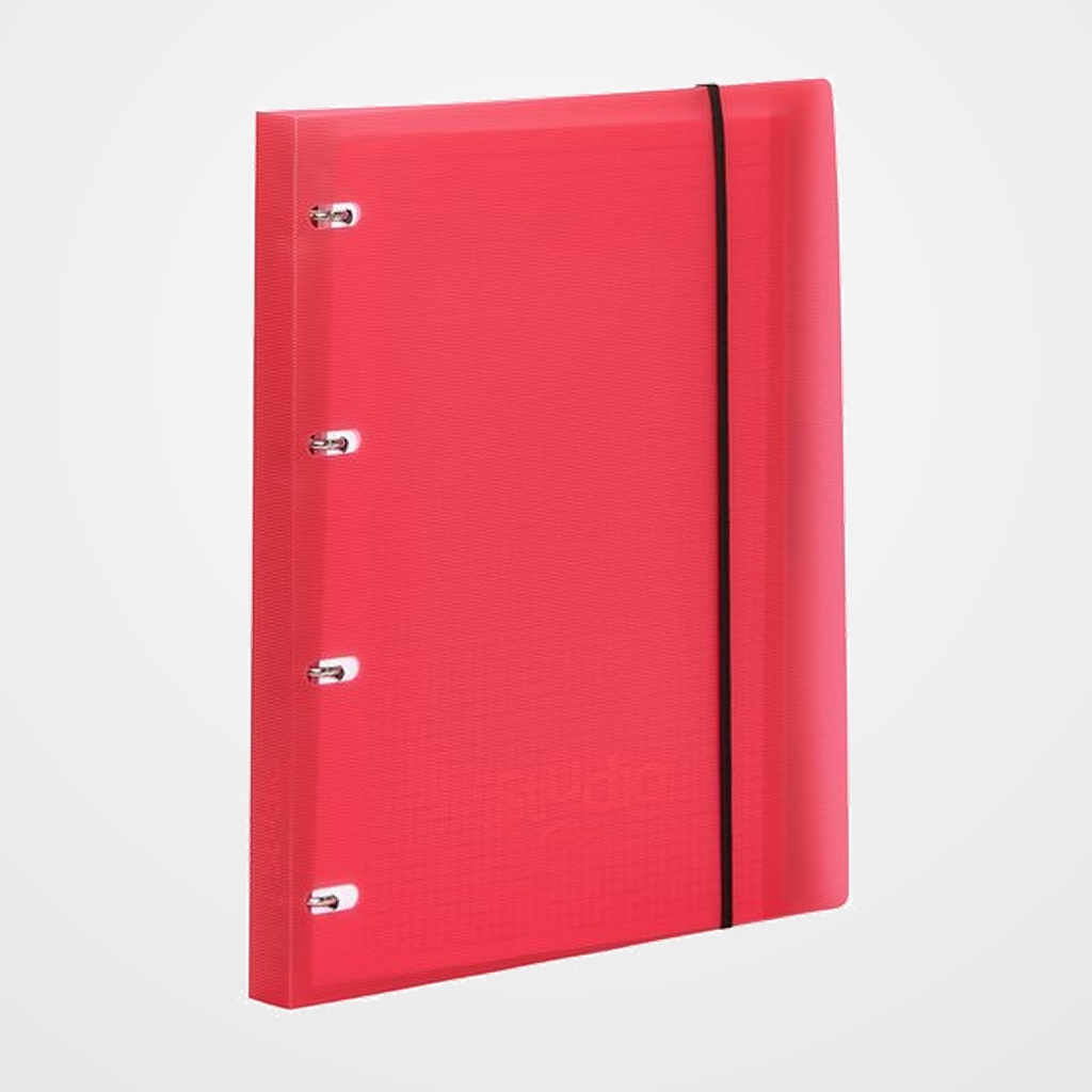 CARPEBLOC PARDO STUDIO STYLE A4 4 an.20mm con REC.100 hj. 90 gr. y SEPARADORES ROSA