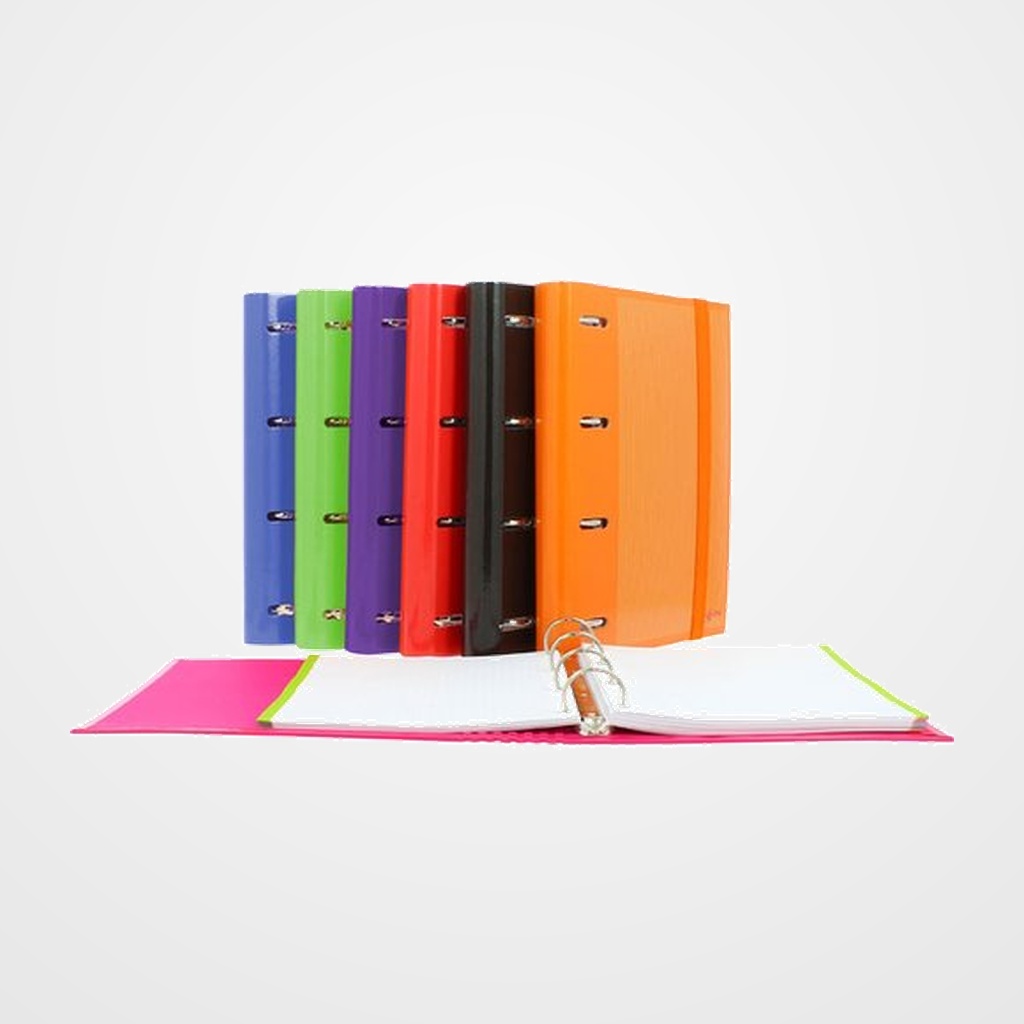 CARPEBOOK GRAFOPLAS MULTILINE A5 4an 25mm AZUL con recambio