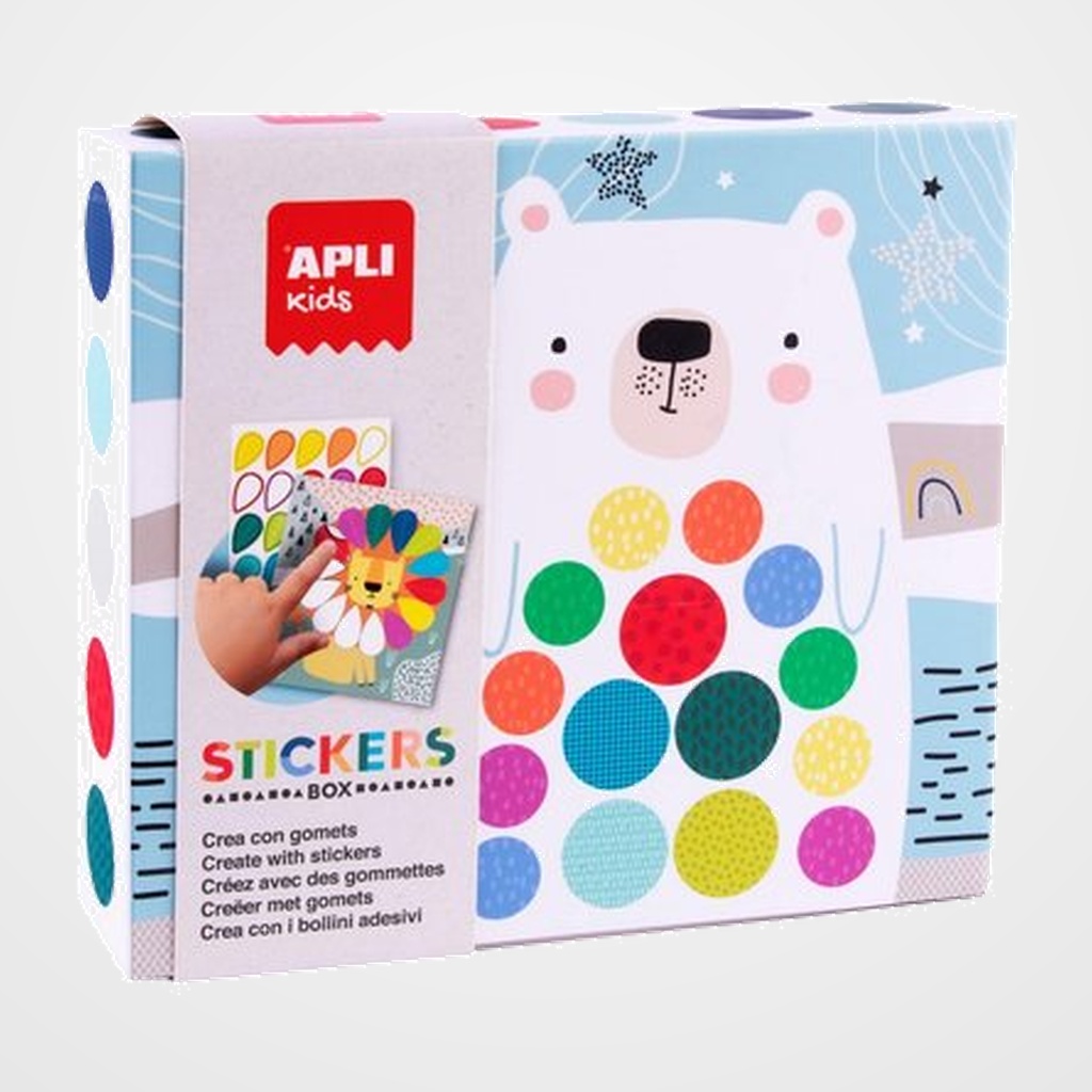 STICKERS GAME RS APLI KIDS CAJA CARTON OSO