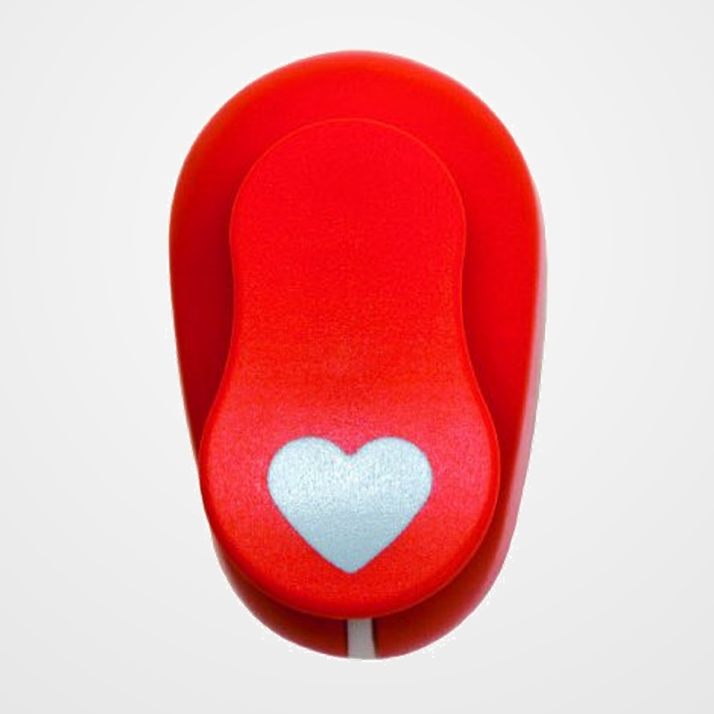 TALADRO GOMA EVA FIXO KIDS 1,6 cm. CORAZON