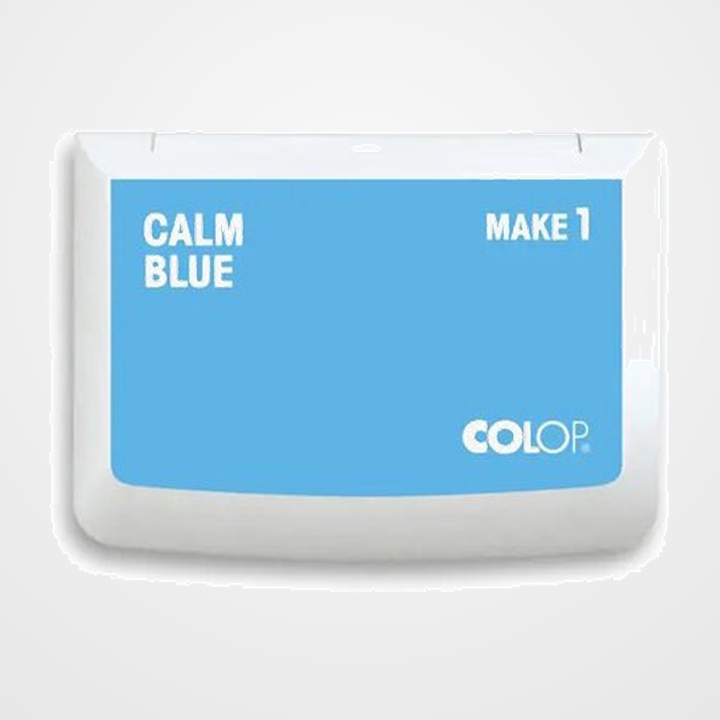 TAMPON COLOP ARTS&CRAFT MAKE 1   90x50mm AZUL CALMA