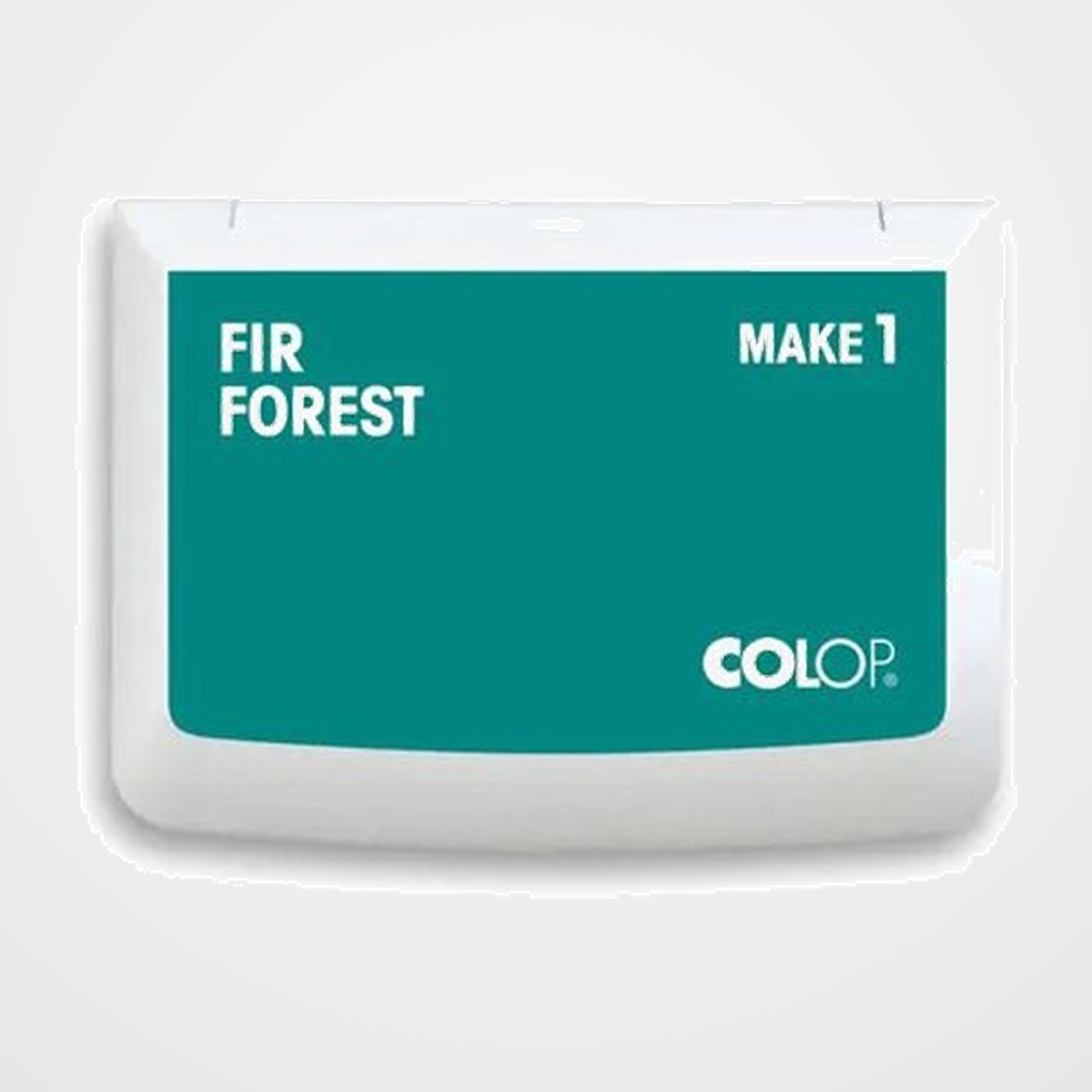 TAMPON COLOP ARTS&CRAFT MAKE 1   90x50mm VERDE BOSQUE DE ABETOS