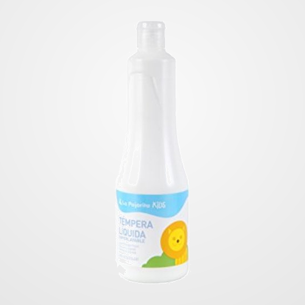TEMPERA LA PAJARITA LIQUIDA 500 ml (botella)  BLANCO TL-01