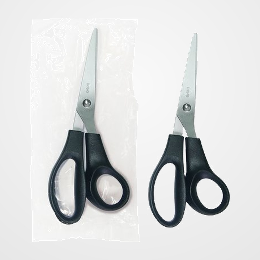 TIJERAS DOHE ERGONOMICA 16 cm. ASIMETRICA NEGRO