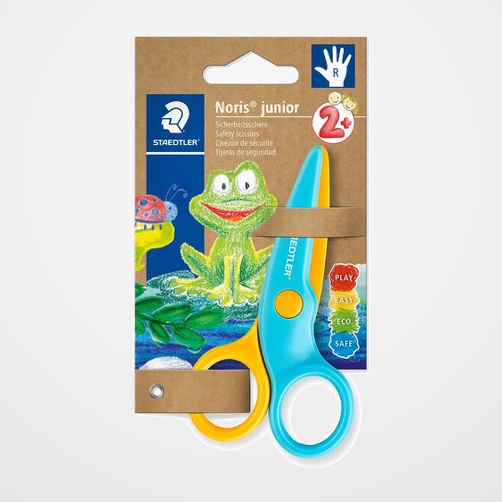 TIJERAS ESCOLARES STAEDTLER NORIS 10 cm.