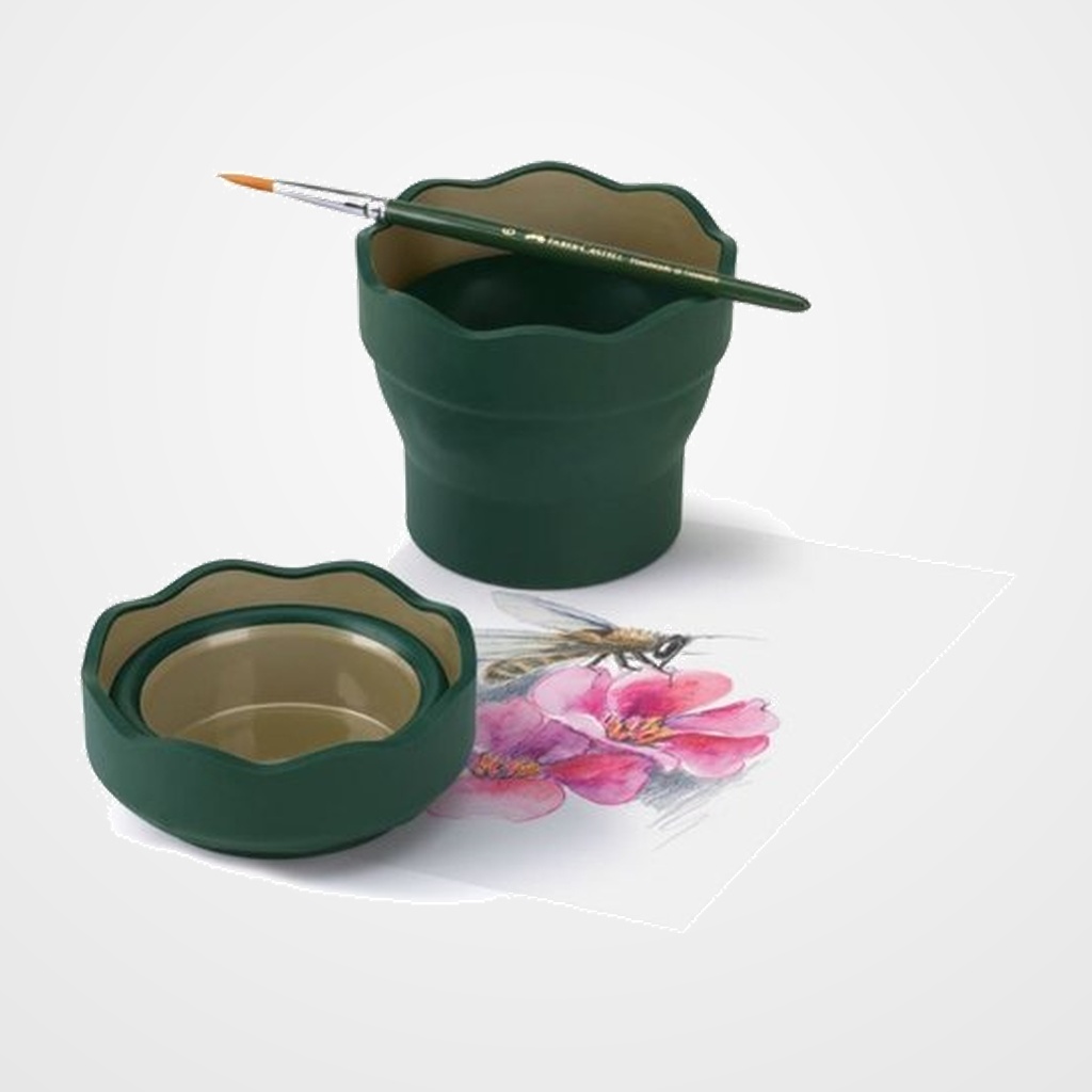 VASO PARA AGUA FABER CASTELL CLIC&GO