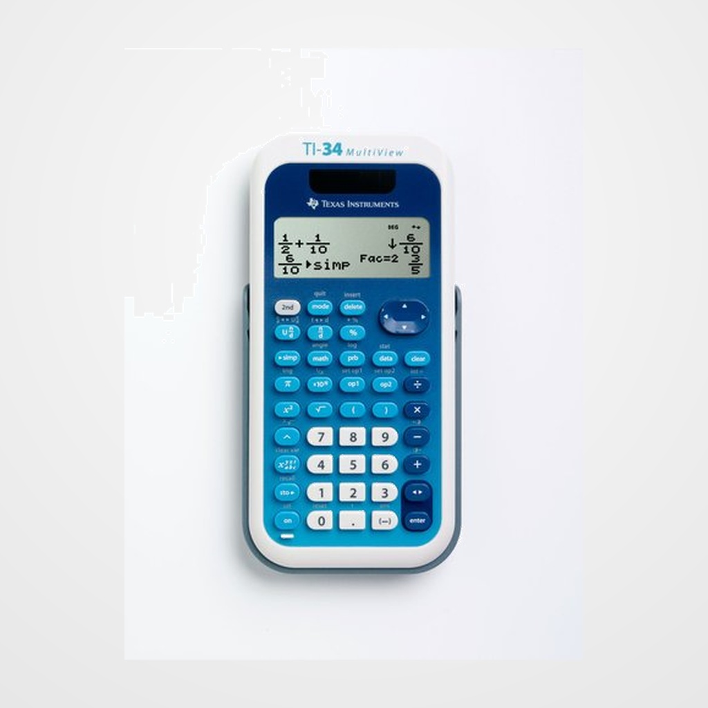 CALCULADORA CIENTIFICA TEXAS INSTRUMENT TI-34 MULTI VIEW