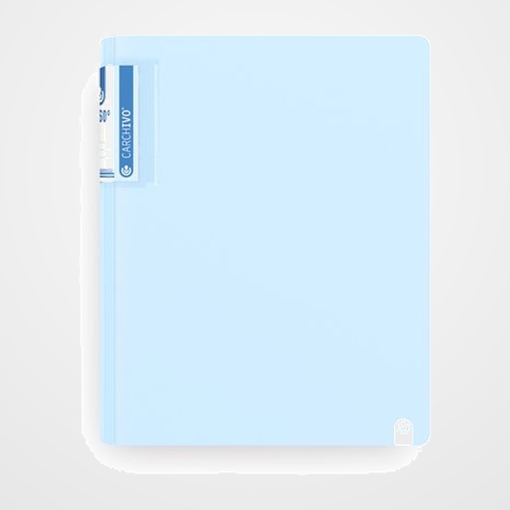 CARPETA de ANILLAS CARCHIVO FOAM SOFT PP A4 4 an.MIXTA 25mm AZUL