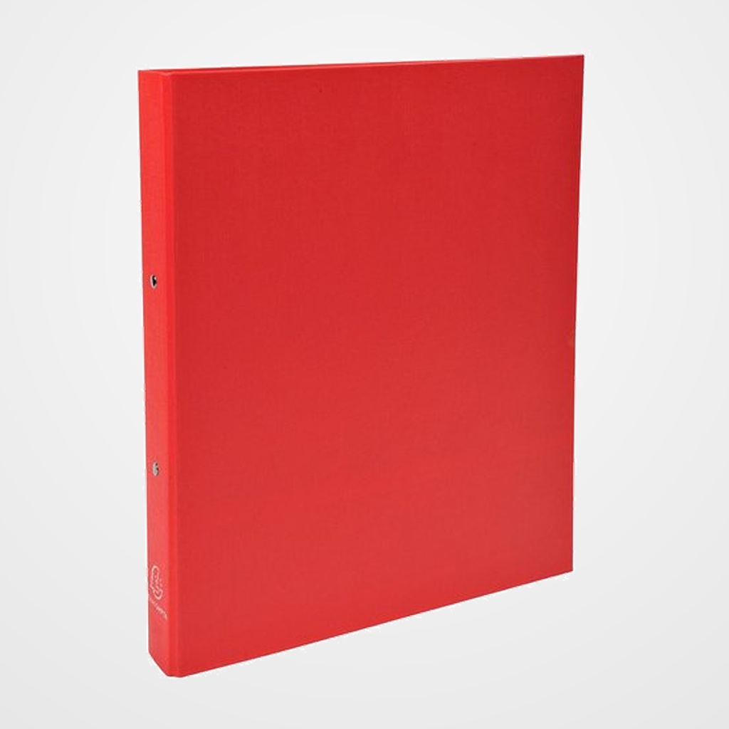 CARPETA de ANILLAS EXACOMPTA CARTON FORRADO A4 2 an.REDONDA 30mm ROJO