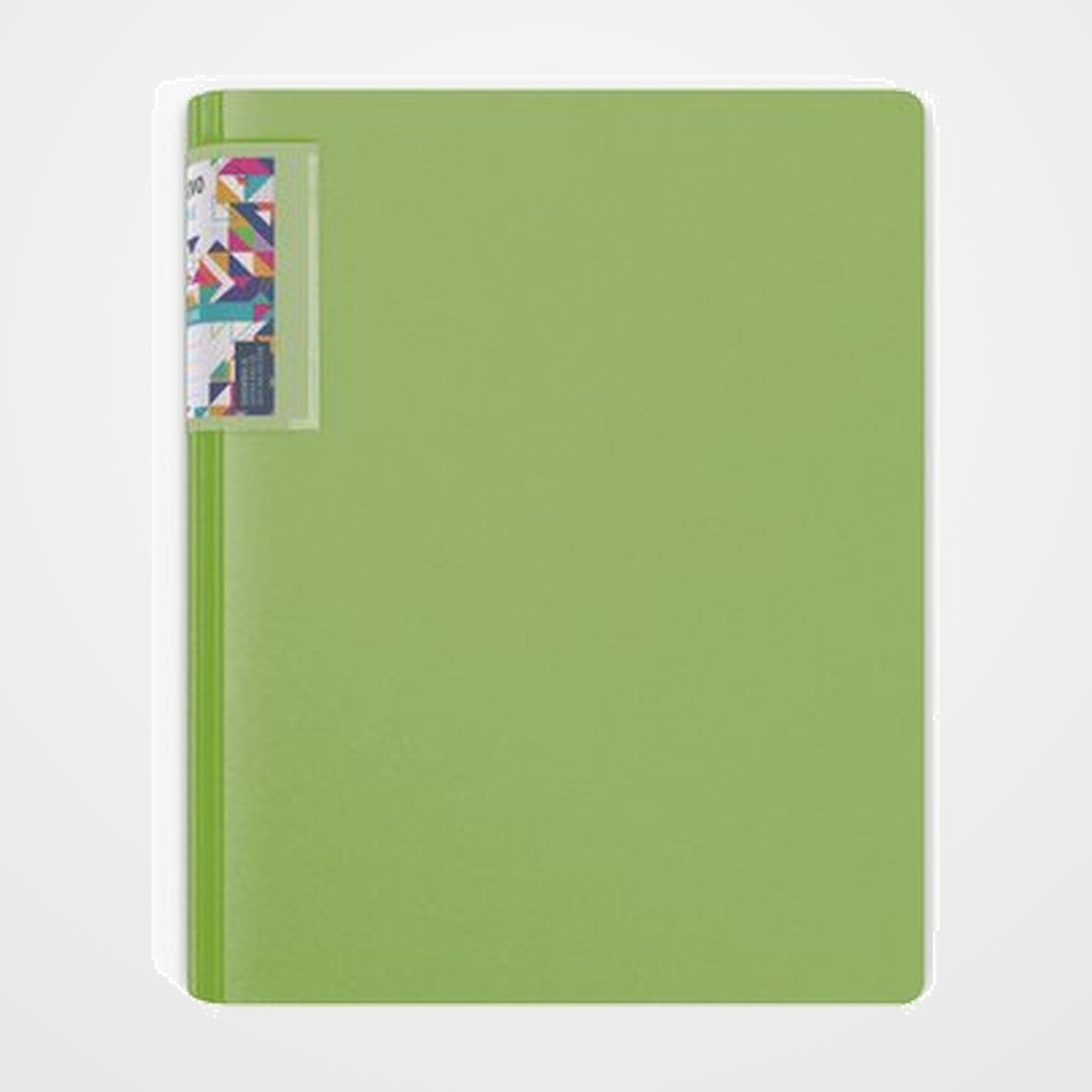 CARPETA de ANILLAS CARCHIVO FOAM STYLE POLIPROPILENO A4 4 an.MIXTA 40mm VERDE CLARO