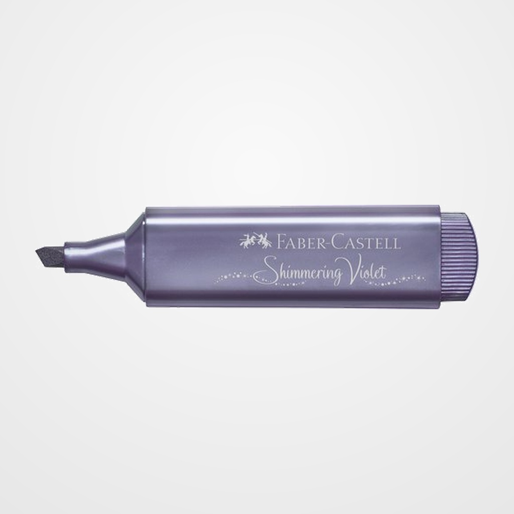 MARCADOR FLUOR FABER-CASTELL TEXTLINER 1546 METALICO VIOLETA