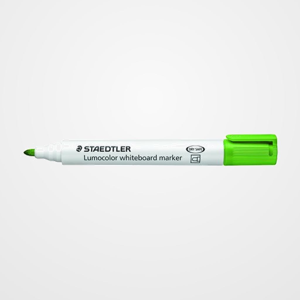 MARCADOR PIZARRA STAEDTLER 351 LUMOCOLOR CONICO  VERDE CLARO