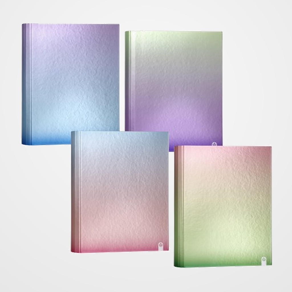 CARPETA de ANILLAS CARCHIVO METAL GRADIENT CARTON PLASTIFICADO BRILLO A4 4 an.MIXTA 40mm SURTIDO (4 col.)