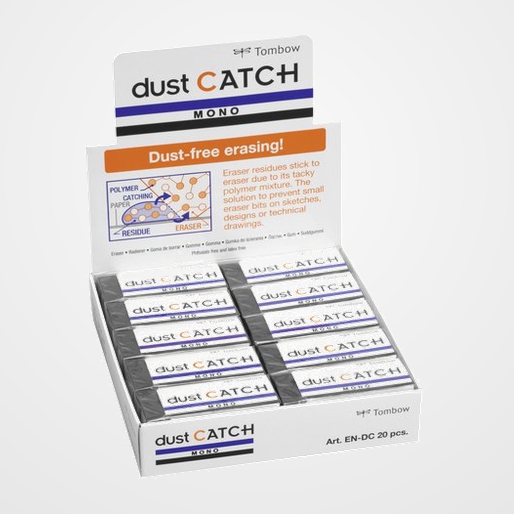 GOMA de BORRAR TOMBOW MONO DUST CATCH 19g