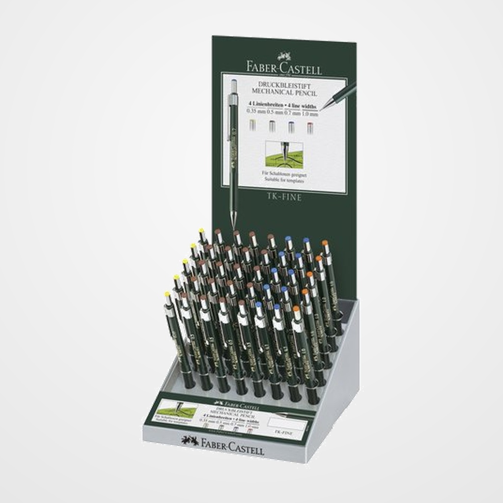 PORTAMINAS FABER-CASTELL TK-FINE EXPOSITOR de 40