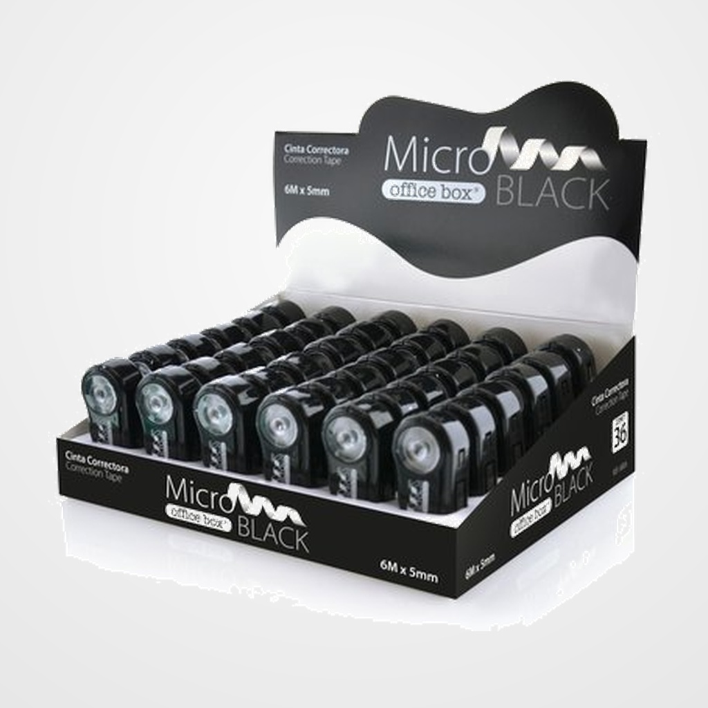 CORRECTOR CINTA OFFICE BOX MICRO 6 metros x 5mm.EXP.36