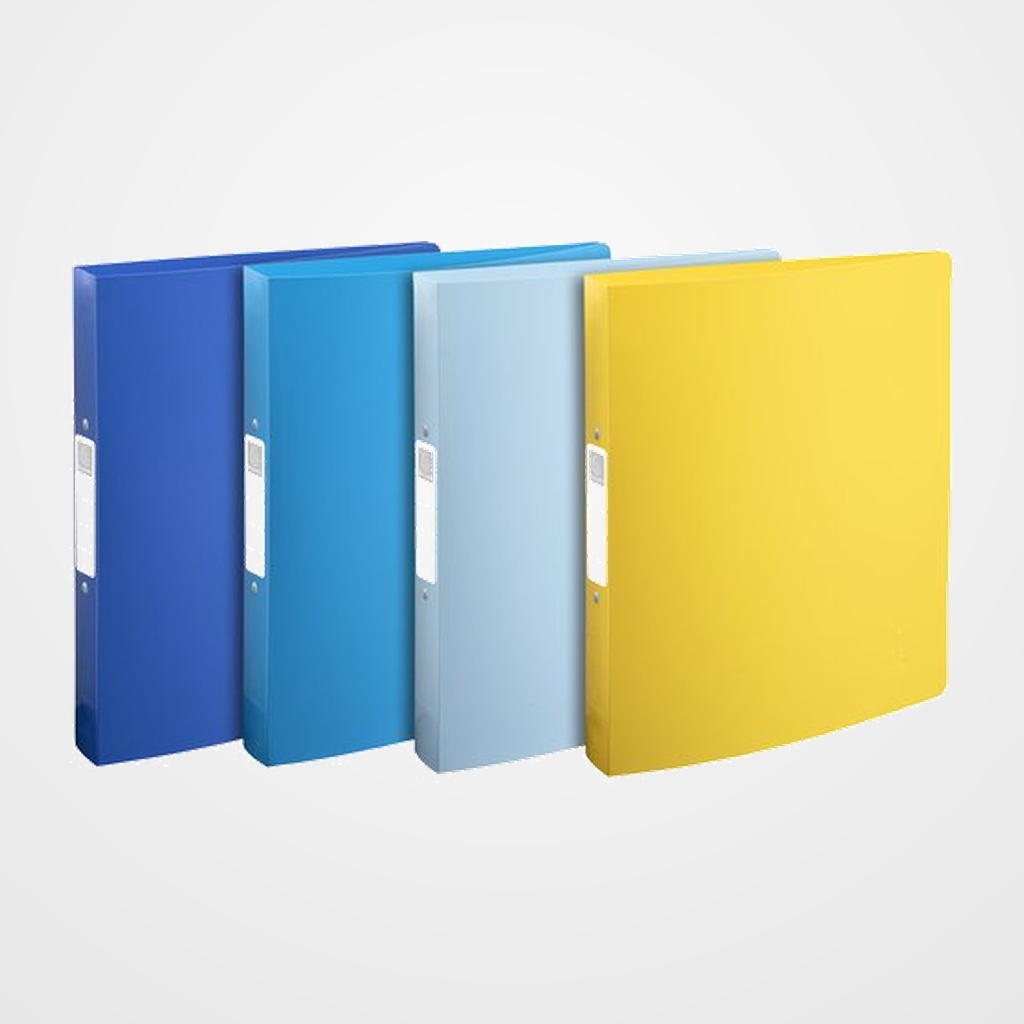 CARPETA de ANILLAS EXACOMPTA BEE BLUE PP A4+ 2 an. 30mm SURTIDO (4 col.)