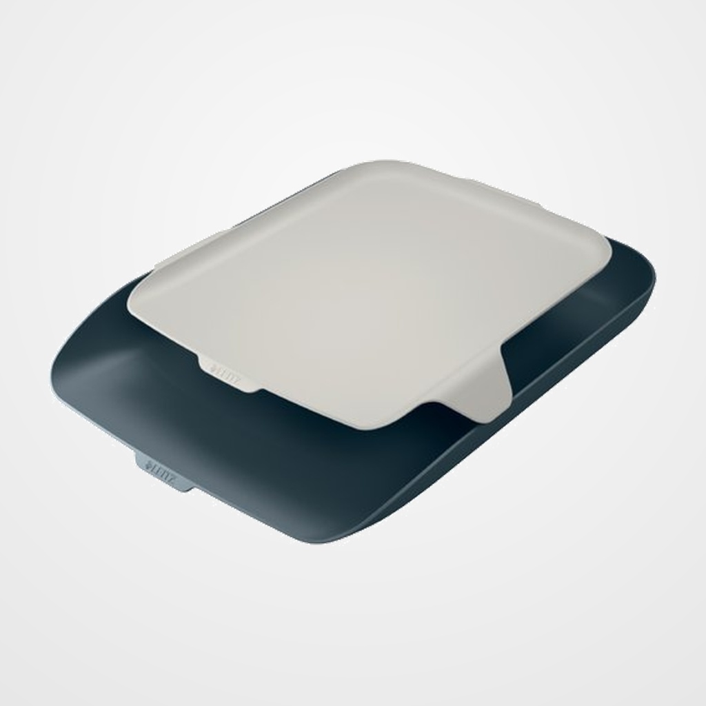 BANDEJA SOBREMESA LEITZ COSY con ORGANIZADOR GRIS