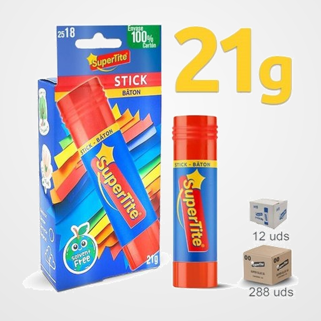 BARRA de PEGAMENTO SUPERTITE KIDS 21g