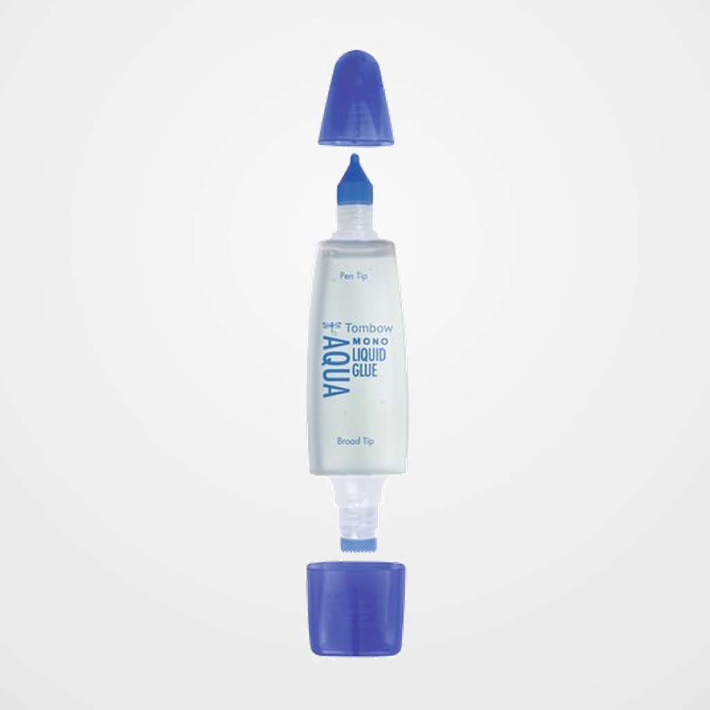 PEGAMENTO LIQUIDO TOMBOW AQUA PERMANENTE DOBLE PUNTA 50 ml. EXPOSITOR DE 10