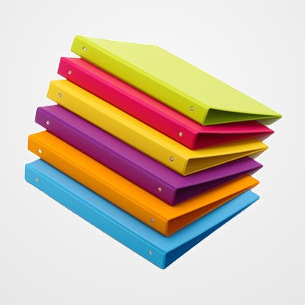 CARPETA de ANILLAS IBERPLAS PVC ESCOLAR Fº 4 an.25mm FUN COLOR AMARILLO