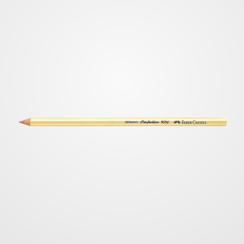 GOMA de BORRAR FABER-CASTELL PERFECTION 7056 con FORMA de LAPIZ PUNTA ROJA BLANDA (ud.)