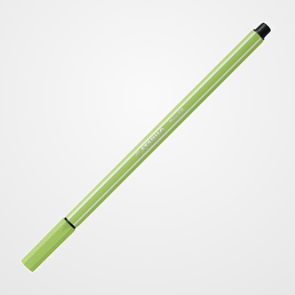 ROTULADOR FIBRA STABILO PEN 68  PISTACHO