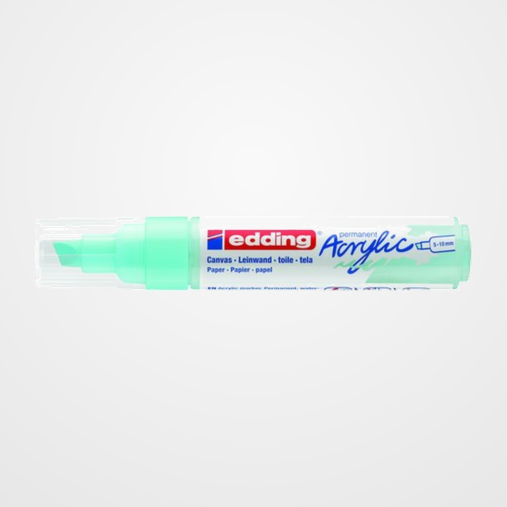 MARCADOR ACRYLIC EDDING 5000 BISELADO (5-10 mm) AZUL PASTEL