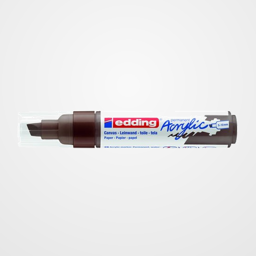 MARCADOR ACRYLIC EDDING 5000 BISELADO (5-10 mm) CHOCOLATE