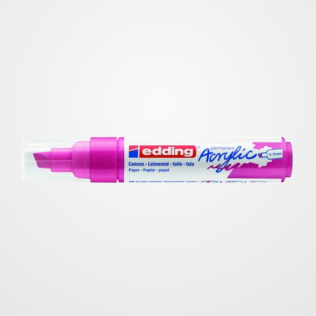MARCADOR ACRYLIC EDDING 5000 BISELADO (5-10 mm) MAGENTA