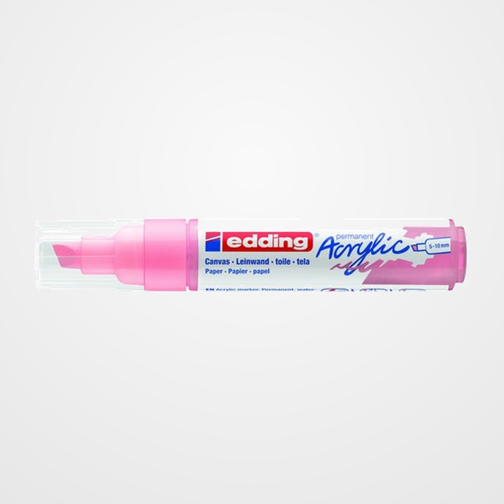 MARCADOR ACRYLIC EDDING 5000 BISELADO (5-10 mm) MALVA