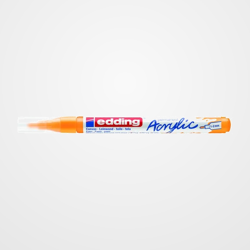 MARCADOR ACRYLIC EDDING 5300 CONICO (1-2 mm) AMARILLO SOL