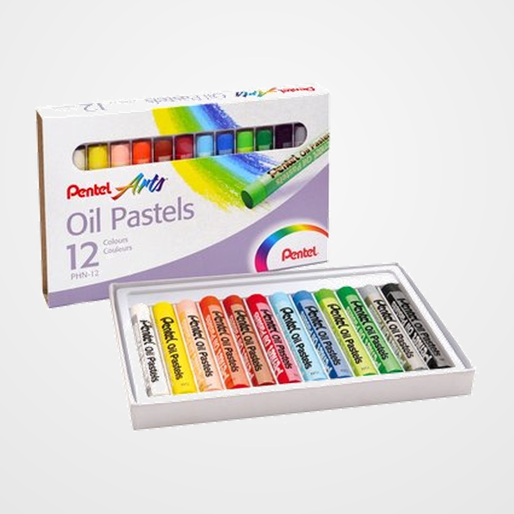 CERAS PENTEL OIL PASTEL ESTUCHE DE 12