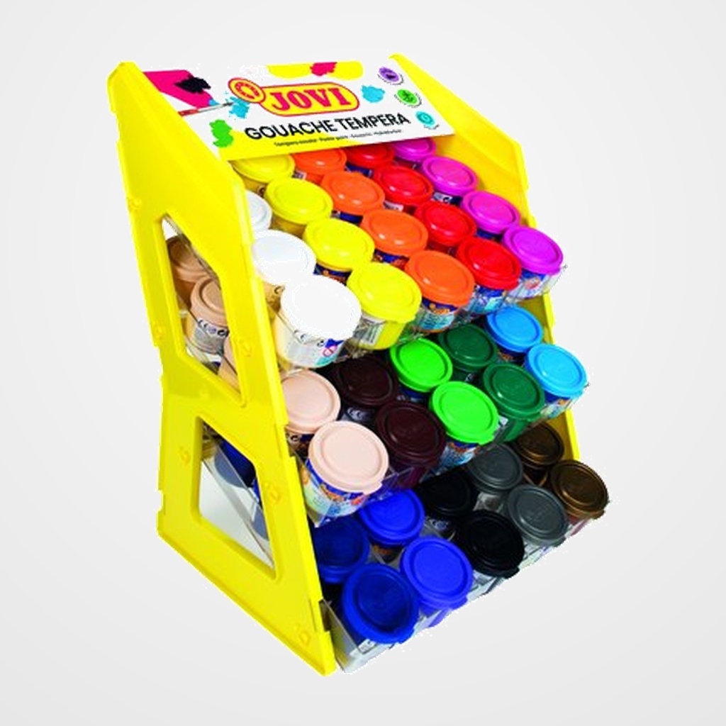 TEMPERA JOVI  35 ml (bote)  SURTIDO EXPOSITOR DE 100