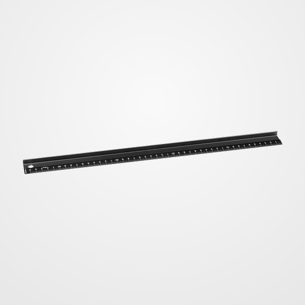 REGLA DE CORTE DAHLE 45cm NEGRA
