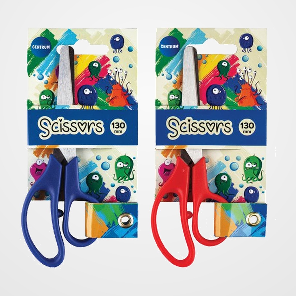 TIJERAS ESCOLARES CENTRUM 13 cm. SURTIDO