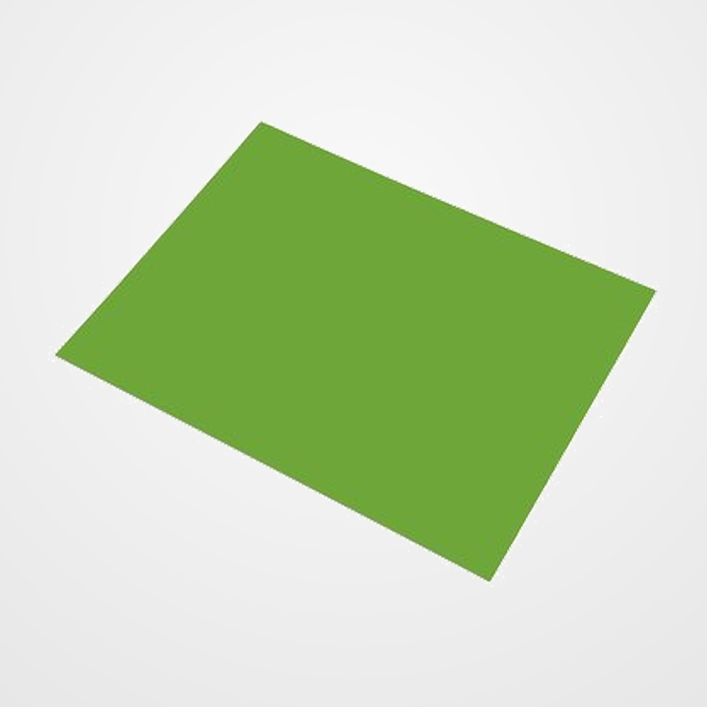 CARTULINA 50x65 FABRIANO COLORE 185g PAQUETE DE 25 VERDE MALAQUITA