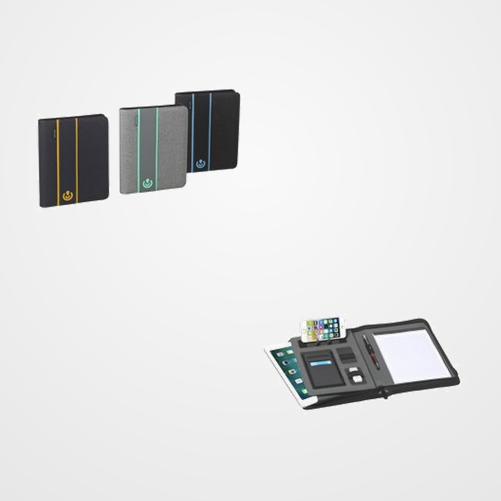 CARPETA de CONGRESOS CARCHIVO VENTURE 27x20x38 cm CIERRE CREMALLERA, BOLSILLO TABLET, SOPORTE ATRIL, BOLSILLOS ELASTICOS SURTIDO