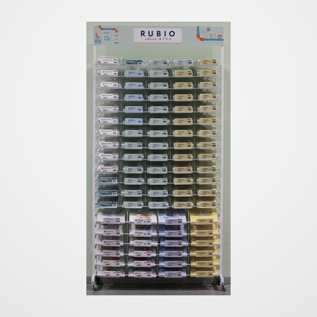 CUADERNO RUBIO EXPOSITOR de PARED SURTIDO DE 1.285 UD.
