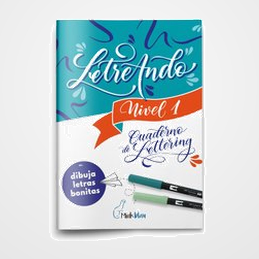 CUADERNO TOMBOW LETTERING LETREANDO 1 INICIACION