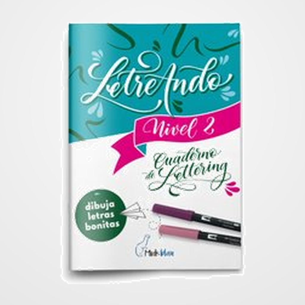 CUADERNO TOMBOW LETTERING LETREANDO 2 PERFECCIONAMIENTO