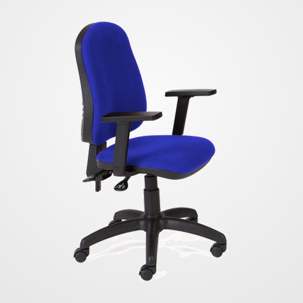 SILLA ROCADA RD-911/3+958 AZUL CON BRAZOS