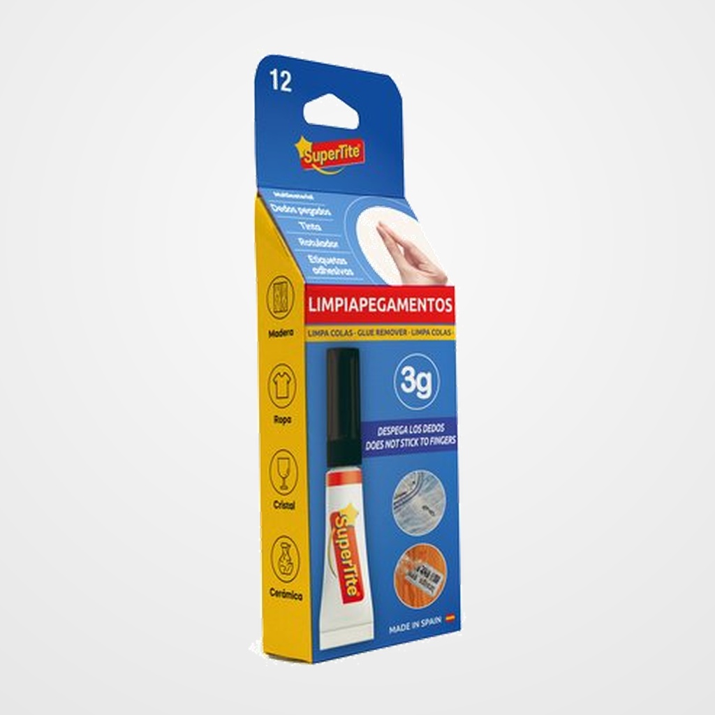 LIMPIADOR de ADHESIVO SUPERTITE 3gr EN BLISTER